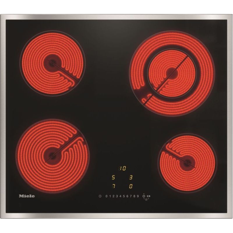 Miele - 574mm Wide, 4 Zone Ceramic Hob Inlcuding One Vario Zone