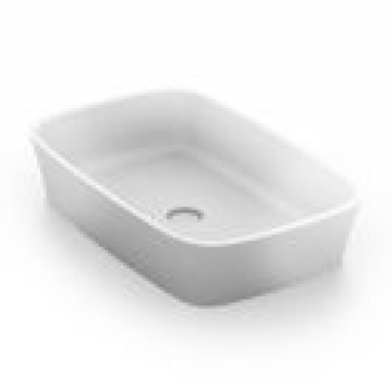 Waters baths of Ashbourne - Elements Haze Stone Basin 555 x 355 x 120mm