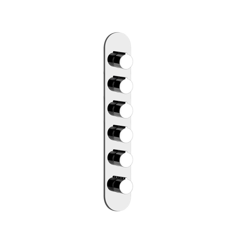Gessi - Tondo Ext Parts For Thermostatic High-Capacity 5-Way Mixer