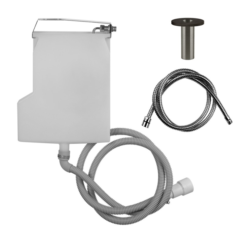 Gessi - Ingranaggio Pull-Out Handshower Drain Kit, Rim Installation