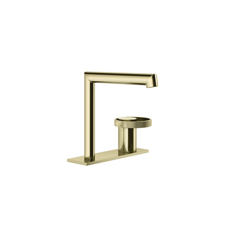 Gessi - Anello Basin Mixer, Flexible Connections, Without Waste