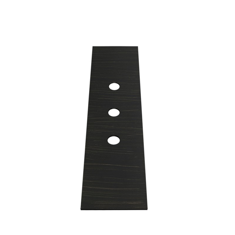 Gessi - Via Manzoni 3-Hole Finishing Plate For Mounting Box