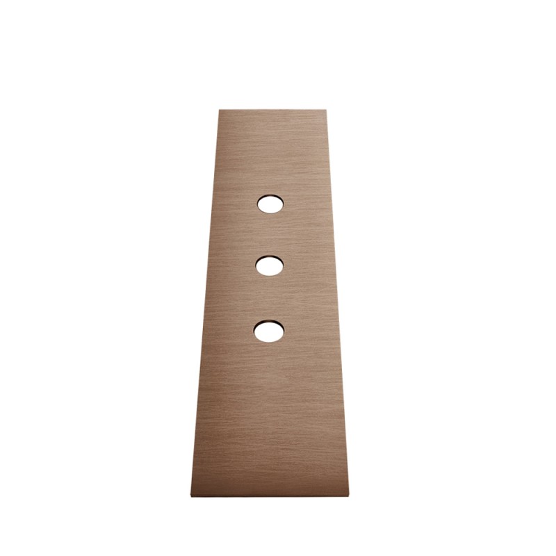 Gessi - Ingranaggio 3-Hole Finishing Plate For Mounting Box