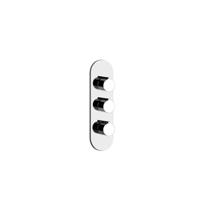 Gessi - Tondo Ext Parts For Thermostatic High-Capacity 2-Way Mixer
