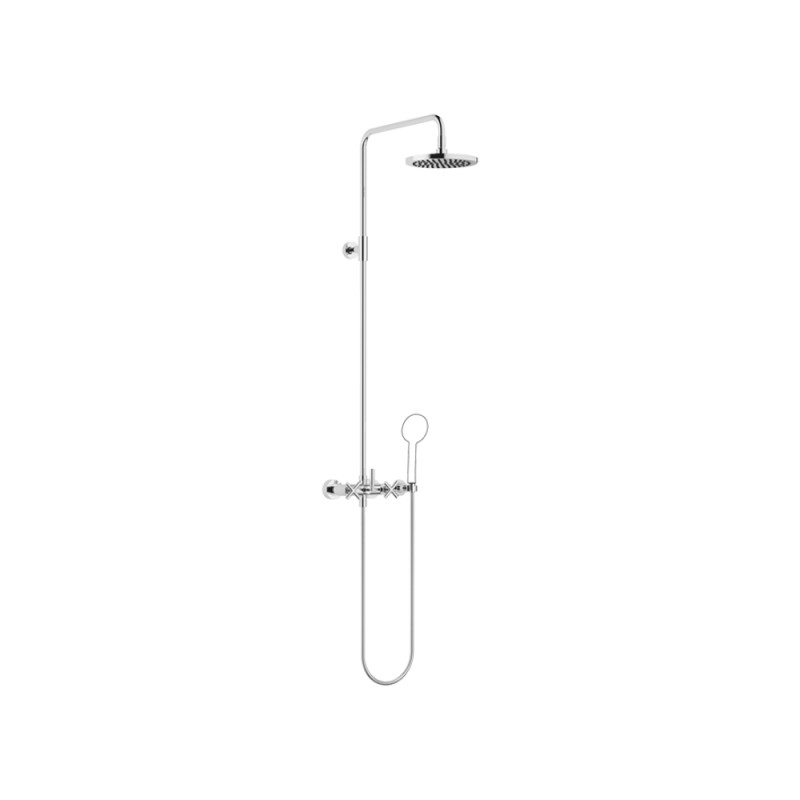 Dornbracht - Tara Showerpipe Without Hand Shower FlowReduce 220mm