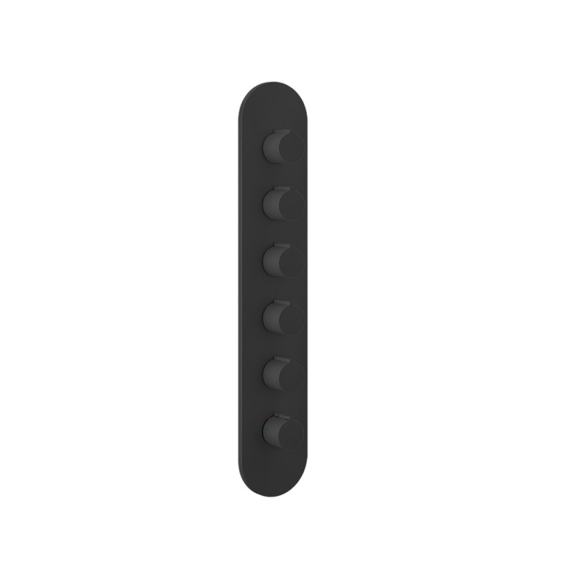 Gessi - Tondo Wellness Ext Parts-Wall-Mount Thermo High-Cap Mixer