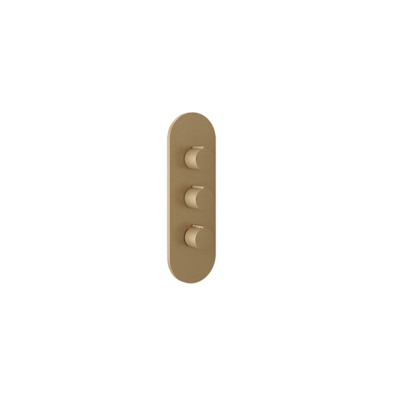 Gessi - Tondo Ext Parts For Wall-Mounted Thermo High-Capacity Mixer