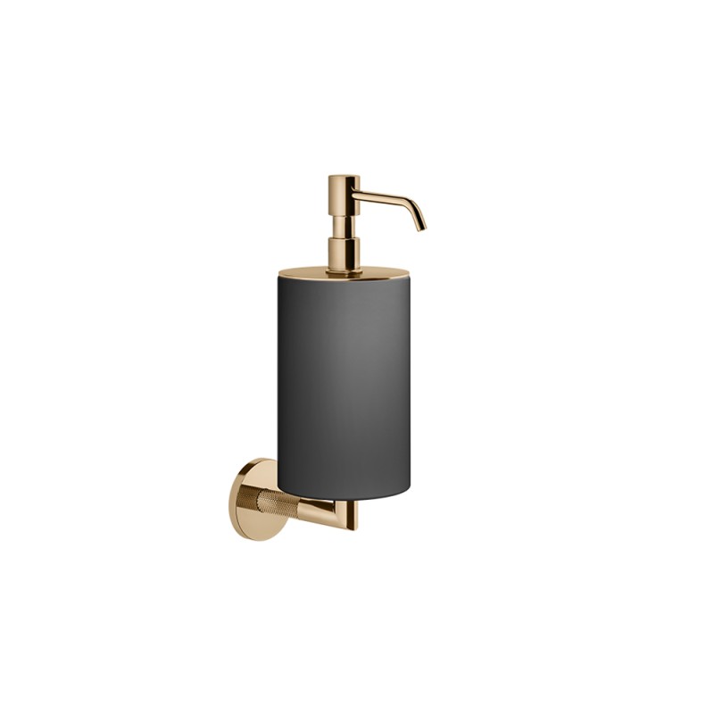 Gessi - Anello Black Wall-Mounted Soap Dispenser Holder