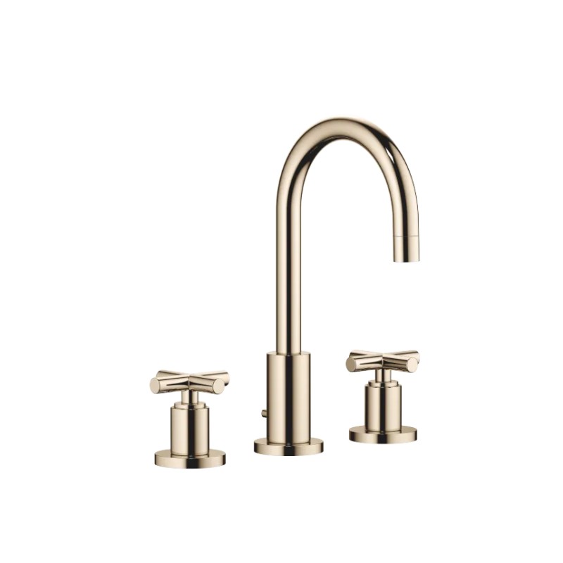 Dornbracht - Tara Three-Hole Basin Mixer With Pop-Up Waste