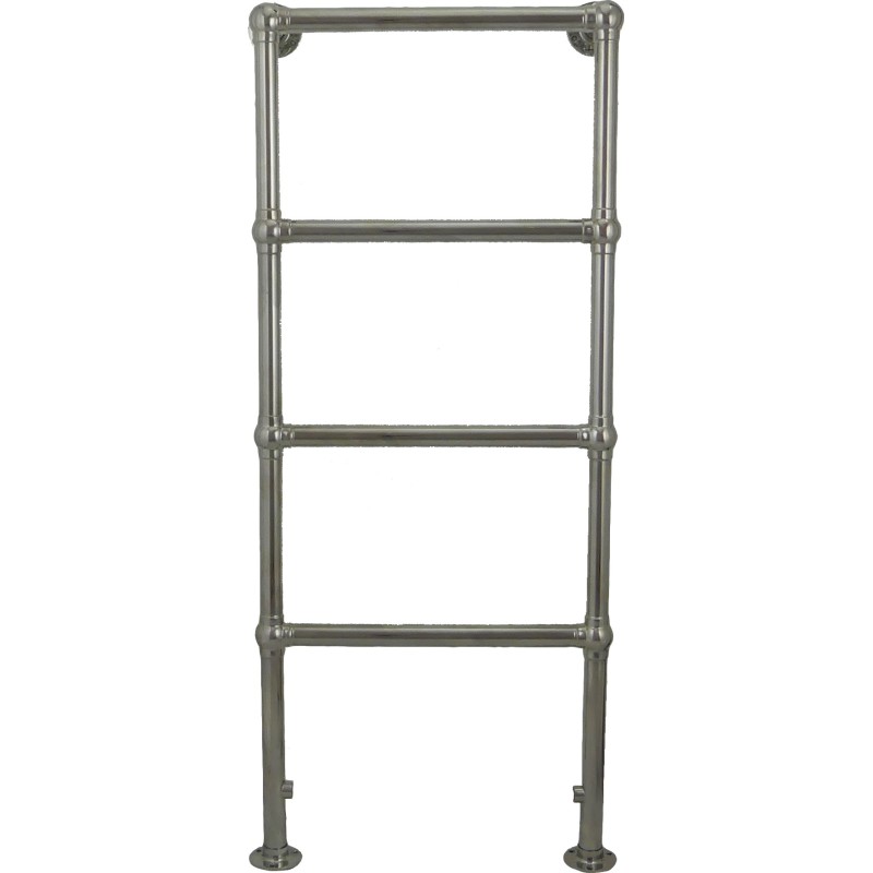 JIS - Fletching Floor To Wall Electric Towel Rail 1200x520mm