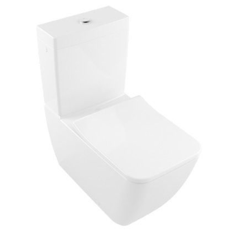 Villeroy and Boch - Venticello Washdown WC, Rimless 375 x 700mm