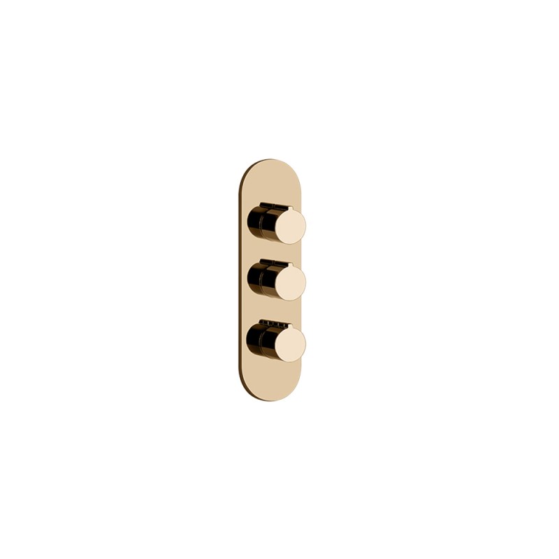 Gessi - Tondo Ext Parts For Wall-Mounted Thermo High-Capacity Mixer
