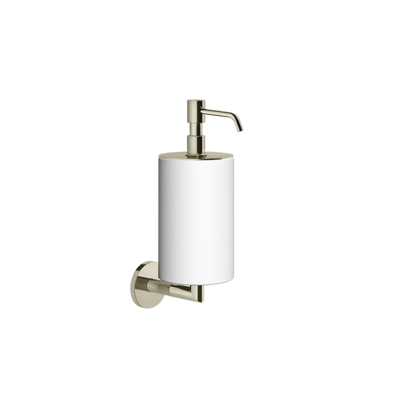 Gessi - Anello Wall-Mounted Soap Dispenser Holder White