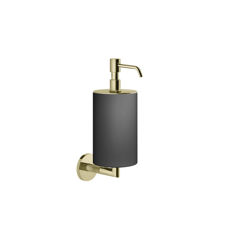 Gessi - Anello Black Wall-Mounted Soap Dispenser Holder