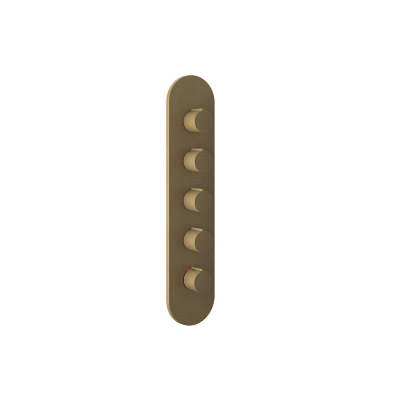 Gessi - Tondo Ext Parts For Wall-Mounted Thermo High-Capacity Mixer