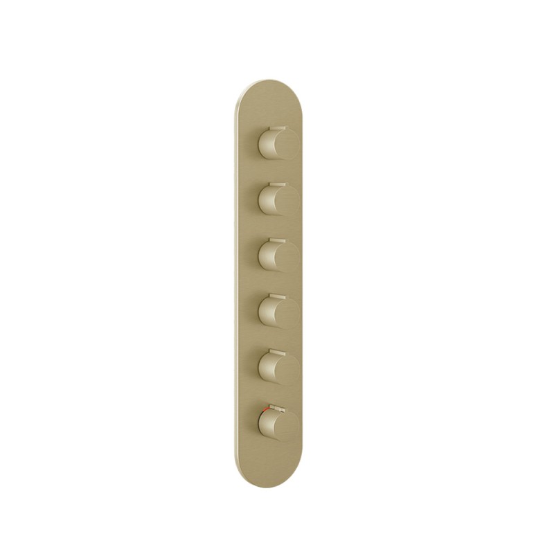 Gessi - Tondo Ext Parts For Wall-Mounted Thermo High-Capacity Mixer