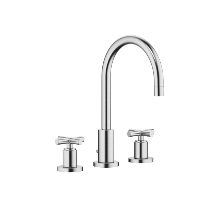 Dornbracht - Tara Three-Hole Basin Mixer With Pop-Up Waste