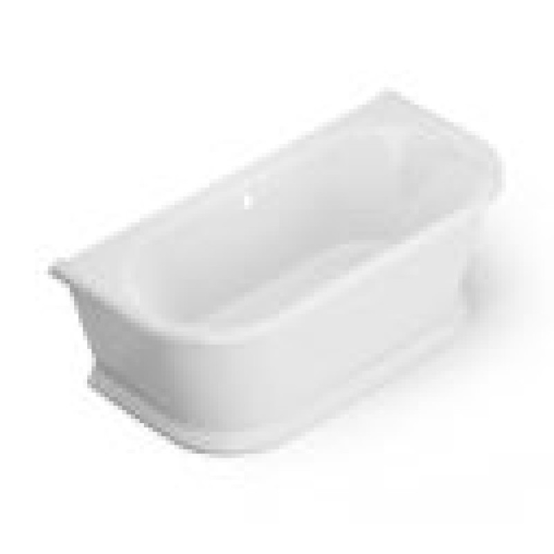 Waters baths of Ashbourne - Dashwood 1680 Timeless Back To Wall Rolltop Bath