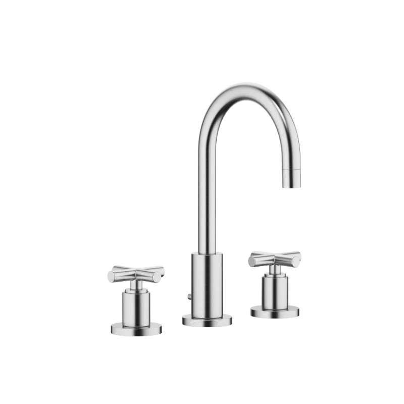 Dornbracht - Tara Three-Hole Basin Mixer With Pop-Up Waste