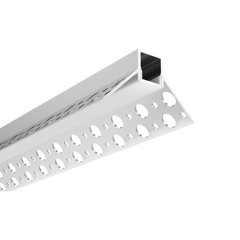 TLG - Internal Corner Trimless LED Profile, 10.5mm 3M & Diffuser