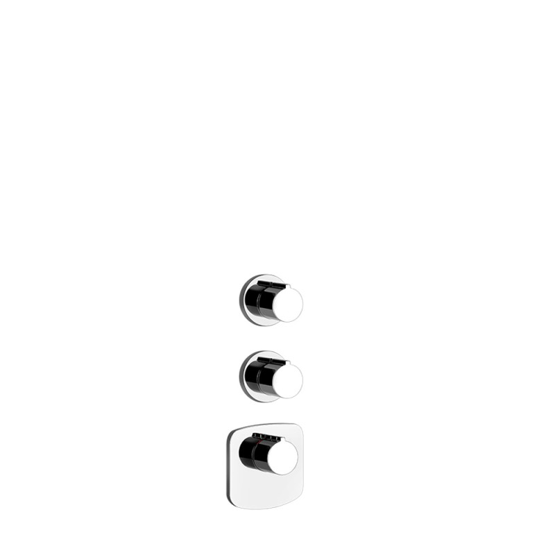 Gessi - EXTERNAL Parts For Thermostatic High-Capacity - 2 Way Mixer