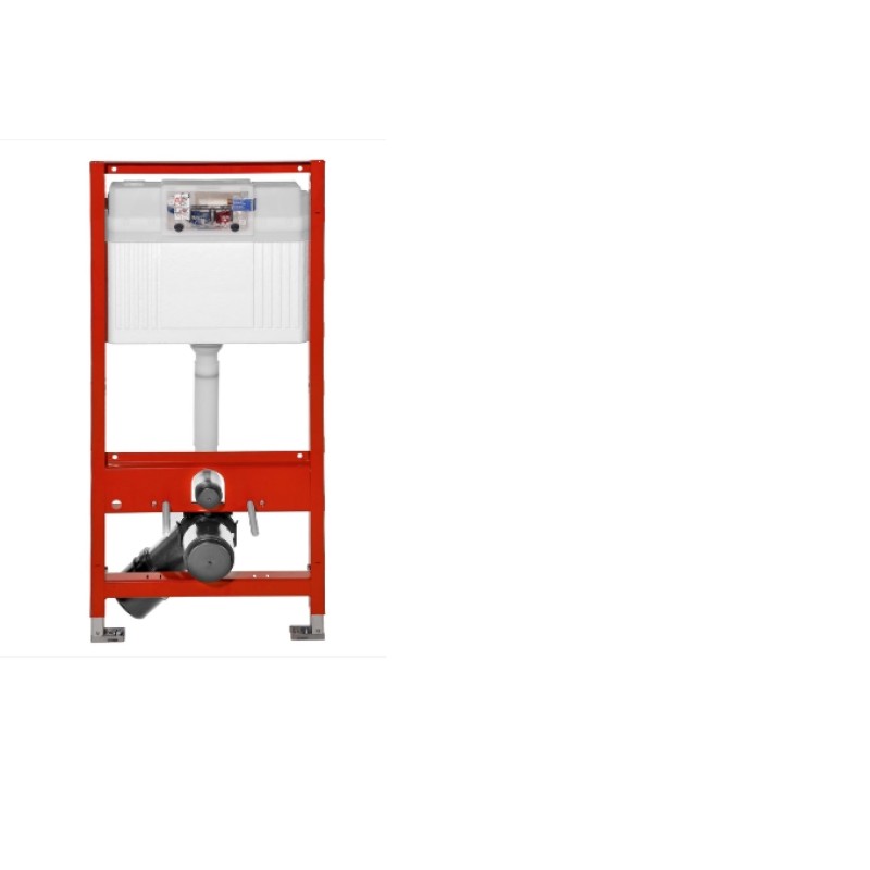 Tece - TECE Concealed Cistern, 8cm Slimline, Front Actuation, H120