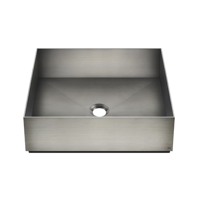Gessi - Ingranaggio Counter Washbasin 400x400mm W/O Overflow Waste