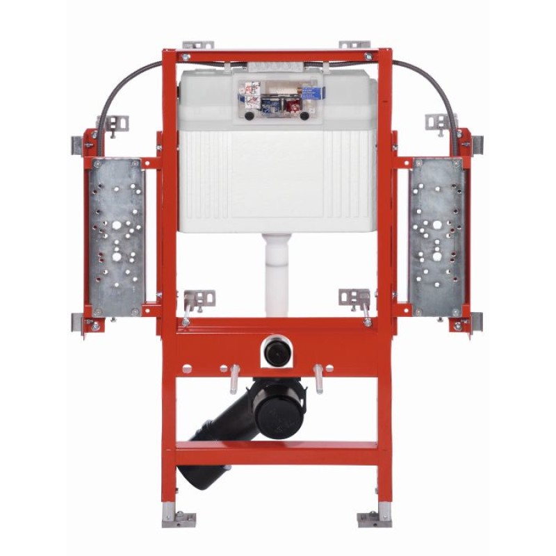 Tece - WC Cistern Frame Geronto Front Actuation 1120x940x150mm