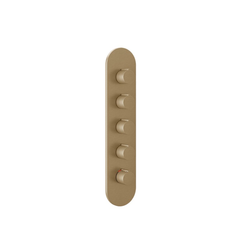 Gessi - Tondo Ext Parts For Wall-Mounted Thermo High-Capacity Mixer