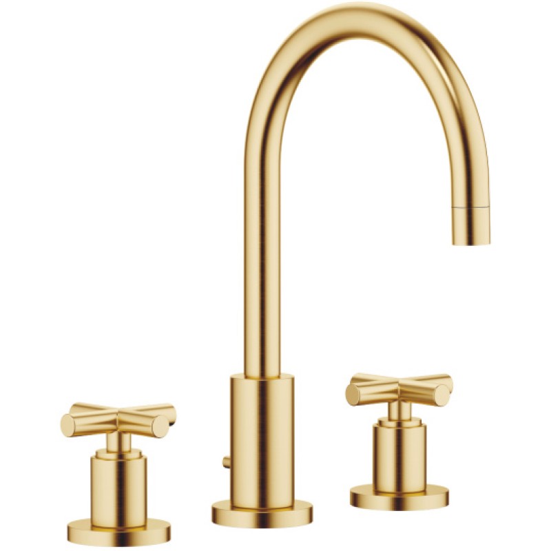 Dornbracht - Tara. Three-Hole Basin Mixer With Pop-Up Waste