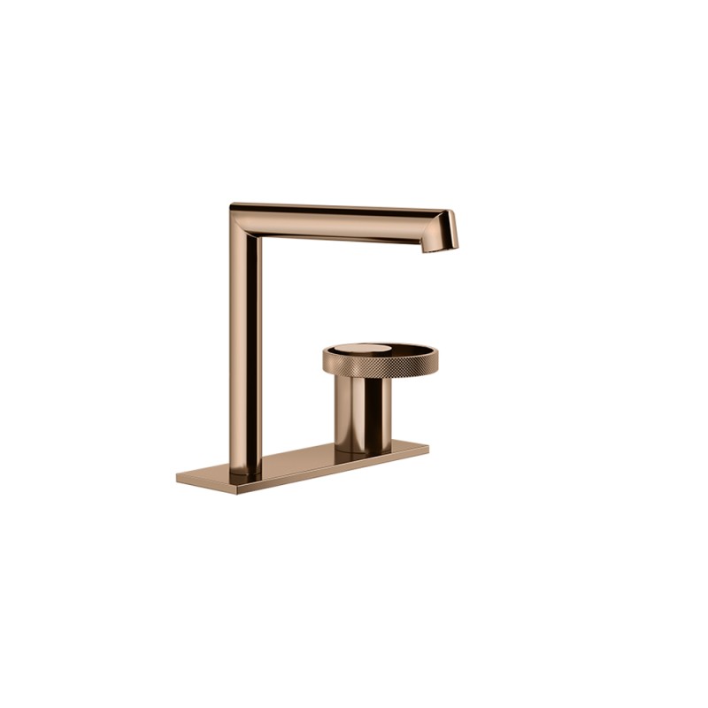 Gessi - Anello Basin Mixer, Flexible Connections, Without Waste
