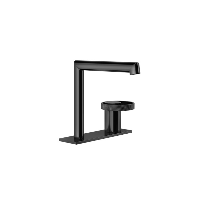 Gessi - Anello Basin Mixer, Flexible Connections, Without Waste