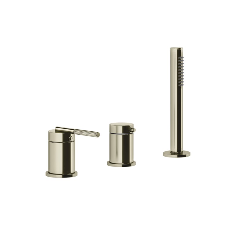 Gessi - Ingranaggio 3-Hole Bath Mixer With Diverter