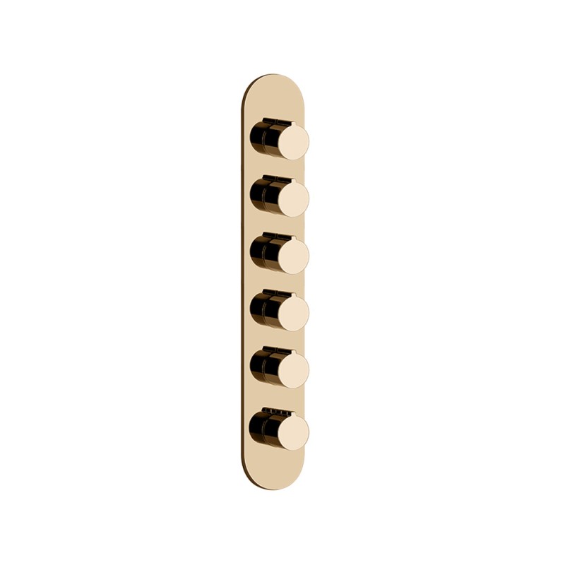 Gessi - Tondo Ext Parts For Wall-Mounted Thermo High-Capacity Mixer