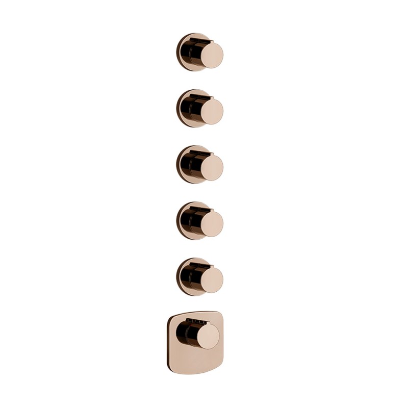 Gessi - Tondo Wellness Ext Part-Wall-Mounted Thermo High-Cap Mixer