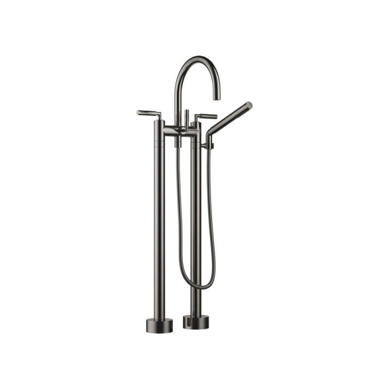Dornbracht - Tara Two-Hole Bath Mixer, FS Assembly With Hand Shower Set