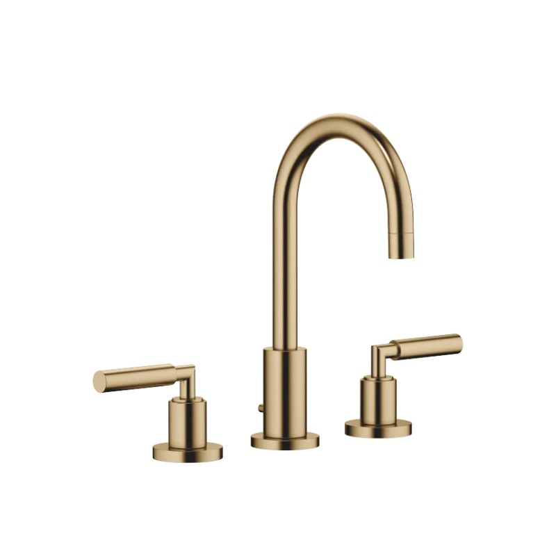 Dornbracht - Tara Three-Hole Basin Mixer With Pop-Up Waste