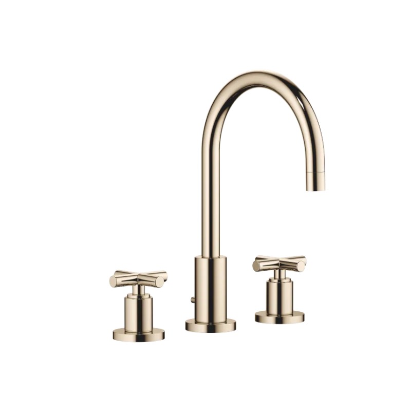 Dornbracht - Tara Three-Hole Basin Mixer With Pop-Up Waste