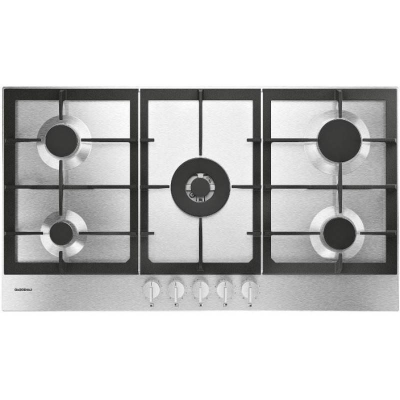 Gaggenau - 200 Series 90cm Gas Hob, 5 Burners With 1 x 5.0kW Wok
