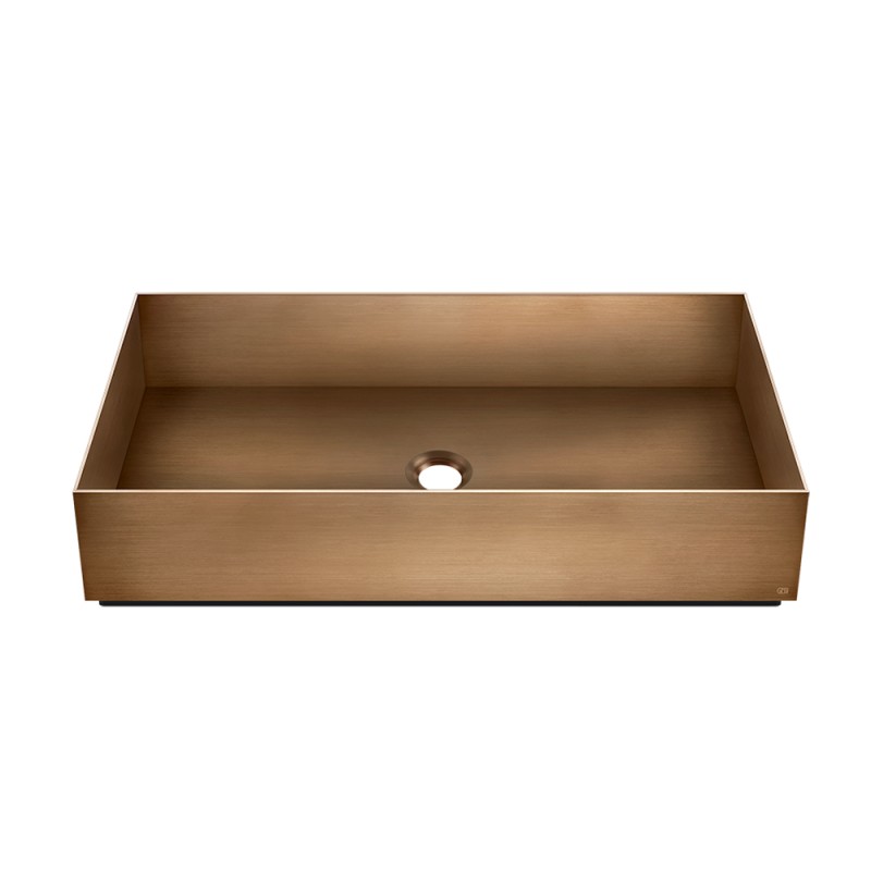 Gessi - Ingranaggio Counter Washbasin 600x350mm W/O Overflow Waste