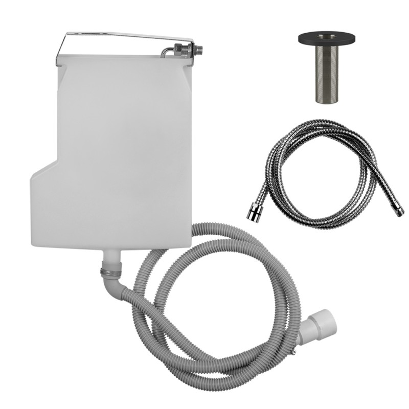 Gessi - Ingranaggio Pull-Out Handshower Drain Kit, Rim Installation