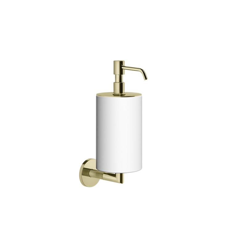 Gessi - Anello Wall-Mounted Soap Dispenser Holder White