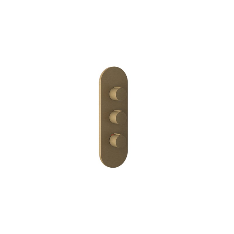 Gessi - Tondo Ext Parts For Wall-Mounted Thermo High-Capacity Mixer